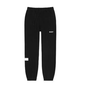 Bandit Unisex Black Classic Cotton Fleece Sweatpants Size XL